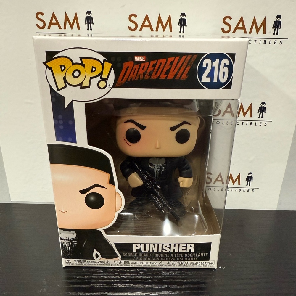 Funko Pop! Marvel Daredevil: Punisher #216 + Protector